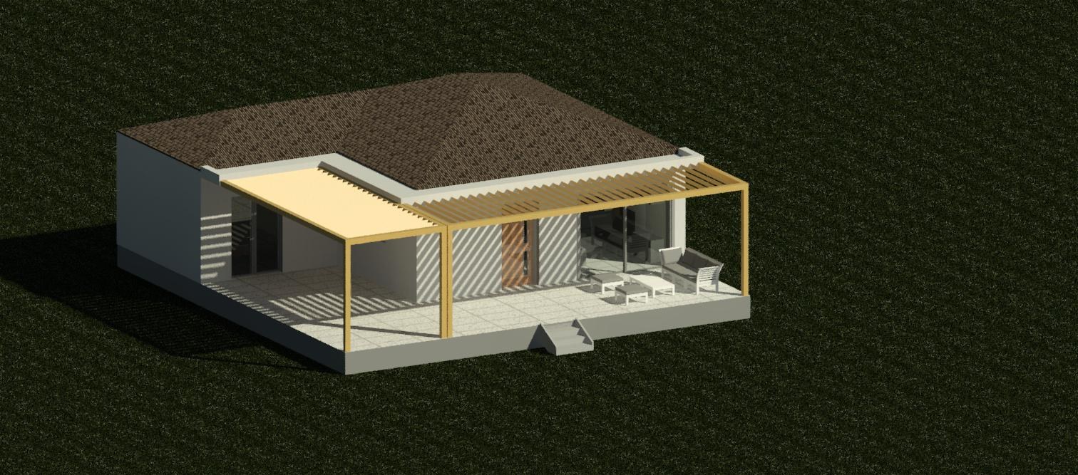 3D απεικόνιση — μπροστινή όψη