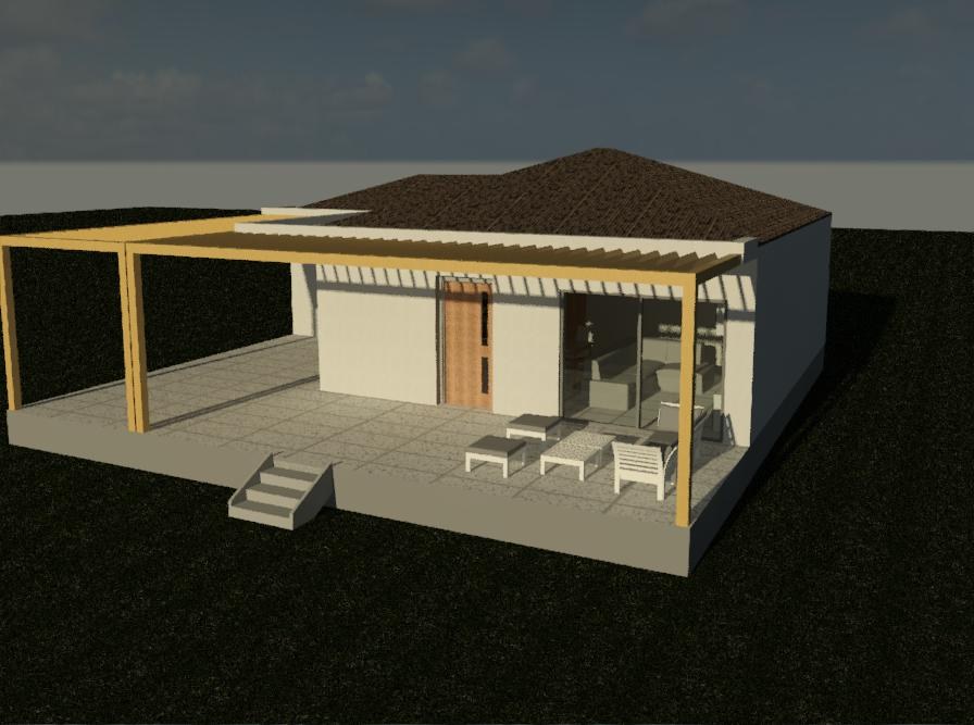 3D απεικόνιση — αεροφωτογραφία