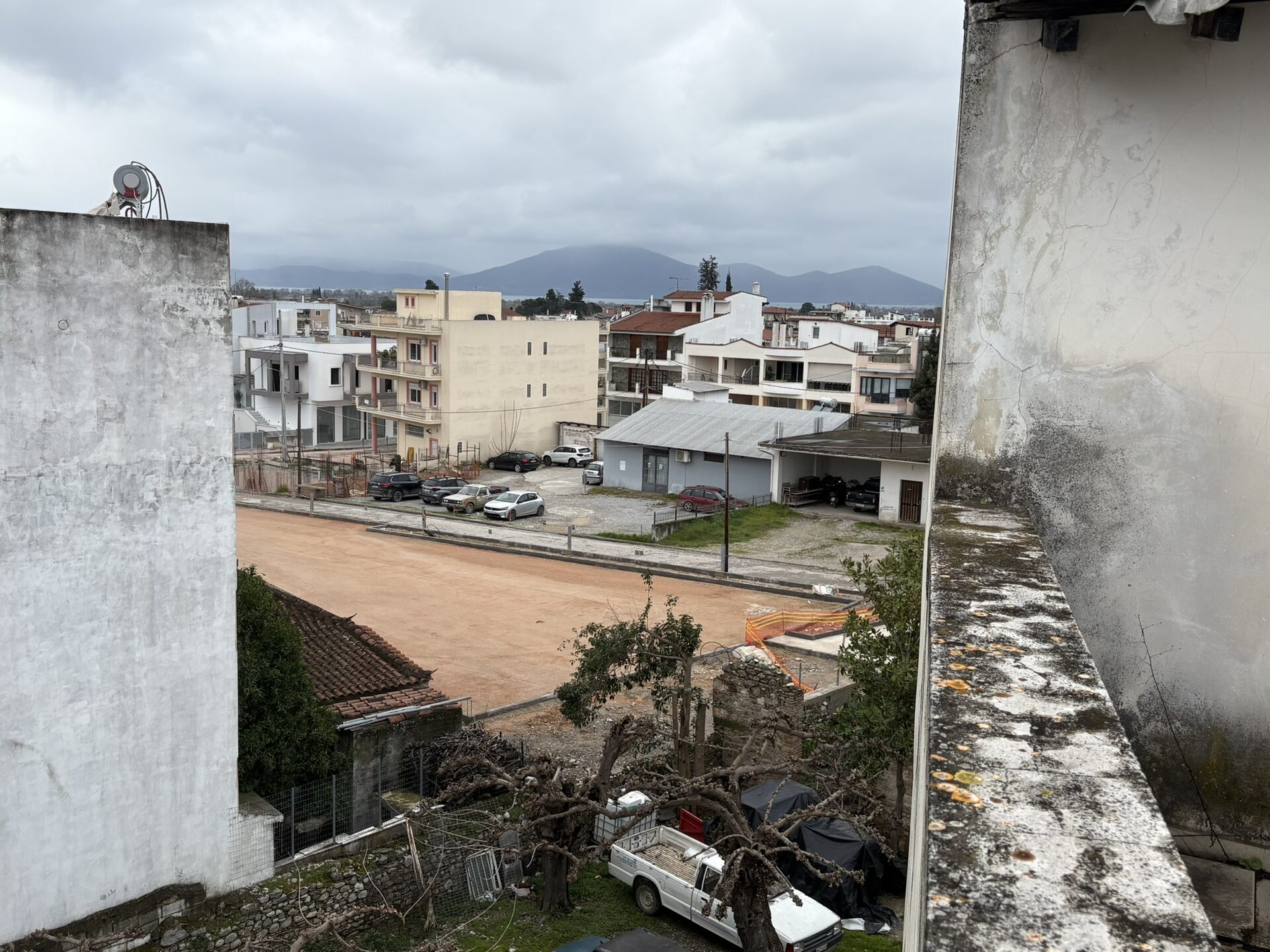 Γενική όψη του οικοπέδου πριν τις εργασίες